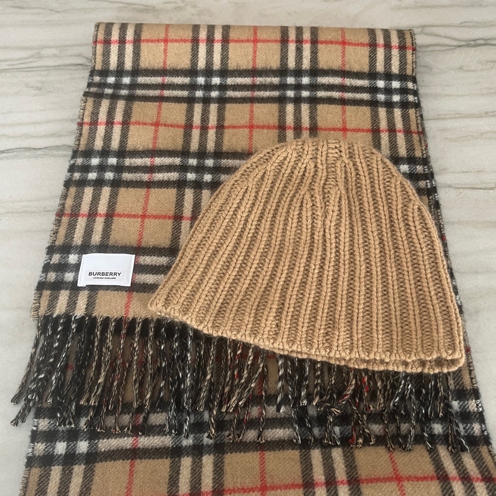 Final Price- No Offers! Club Monaco Camel Cashmere Beanie